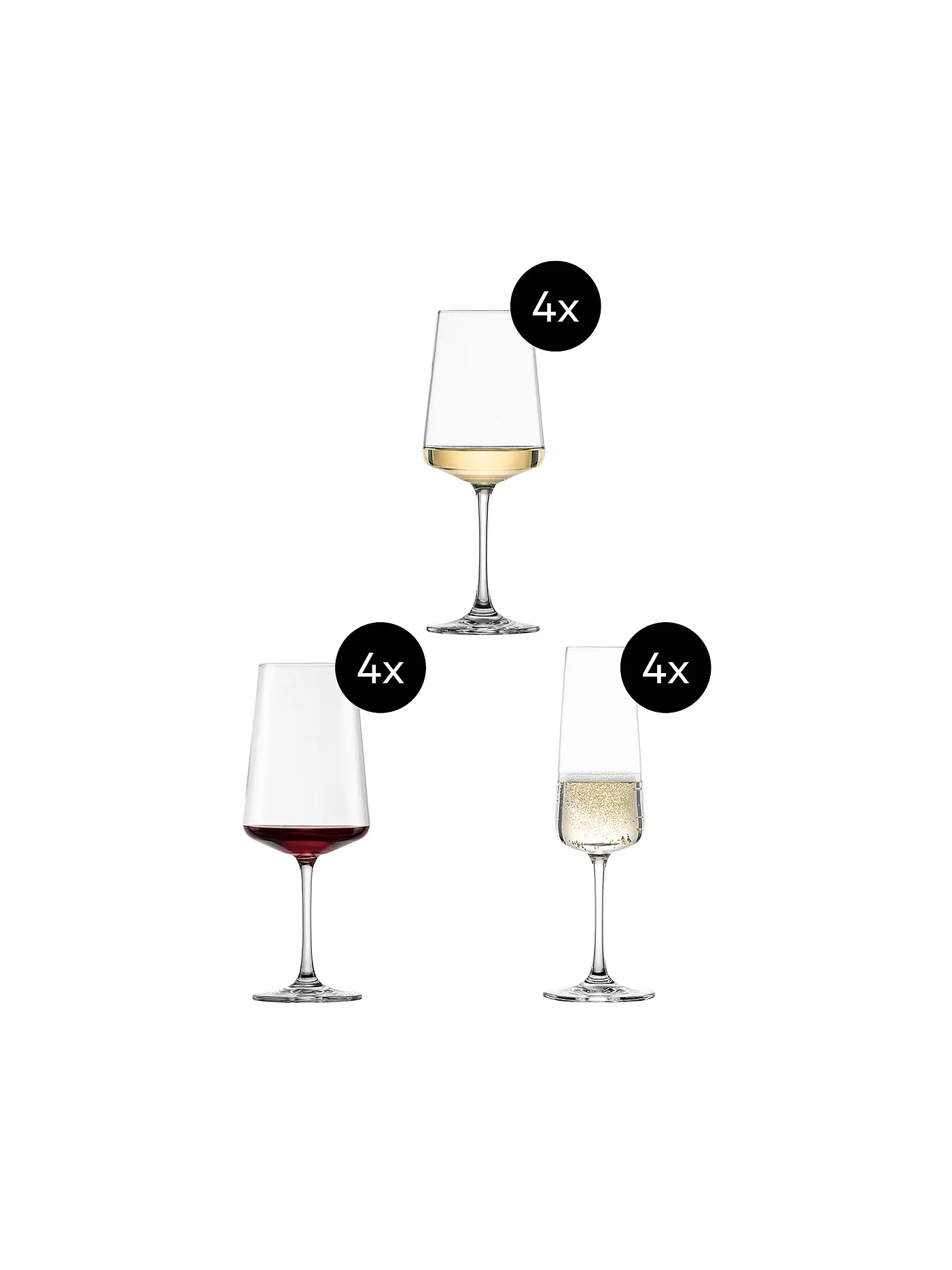 ZWIESEL GLAS | Gläserset MIO VINO 12 tlg. | 
